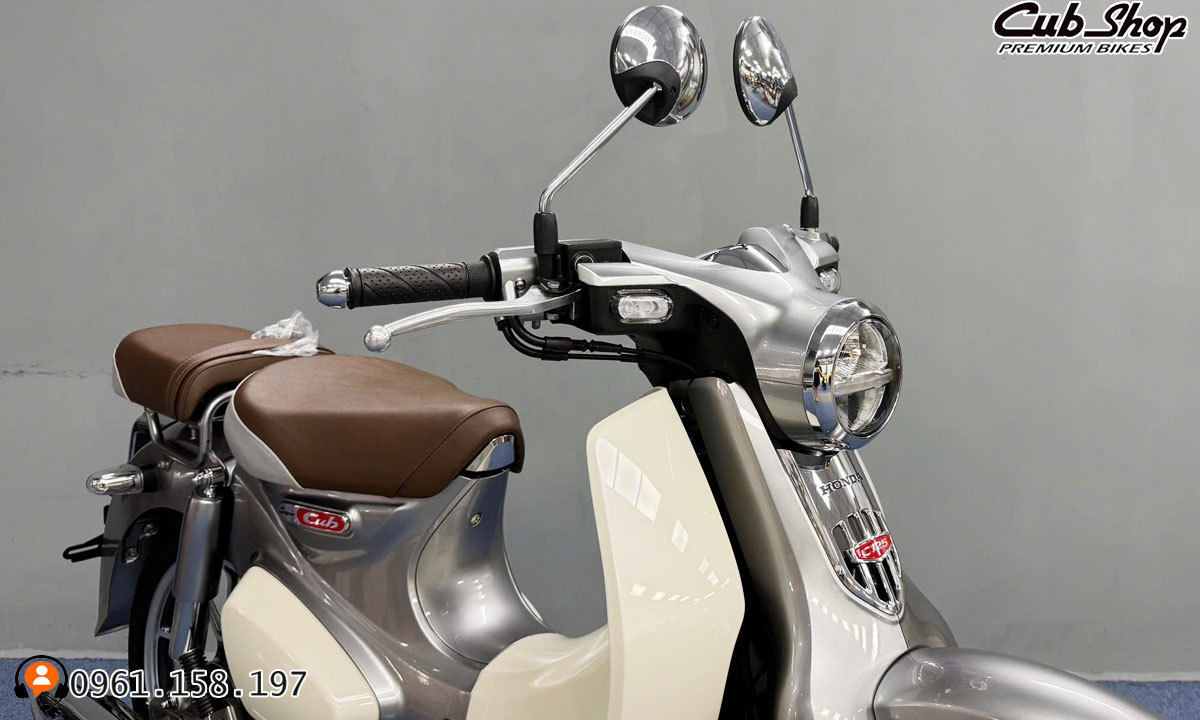 Honda Super Cub C125 Thái Lan 2026 ABS Màu Xám Bạc